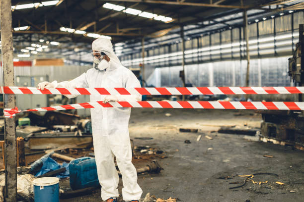 Professional Biohazard technician working in Churchville, NY